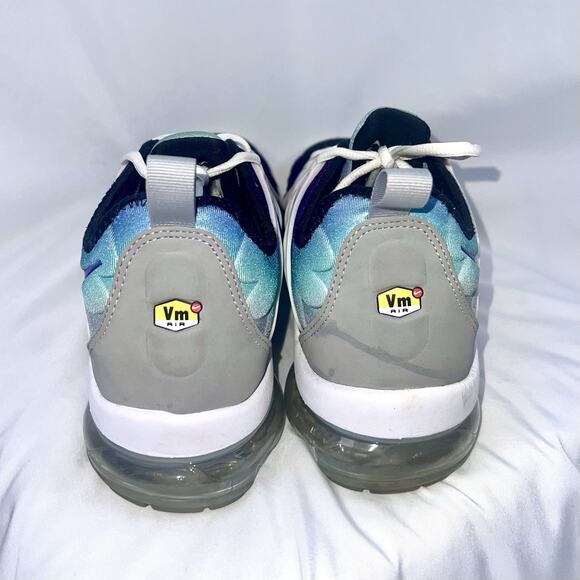 Nike Air VaporMax Plus VM Purple Teal Gradient White Cage Mens Sz 10 924453-101 main image 15